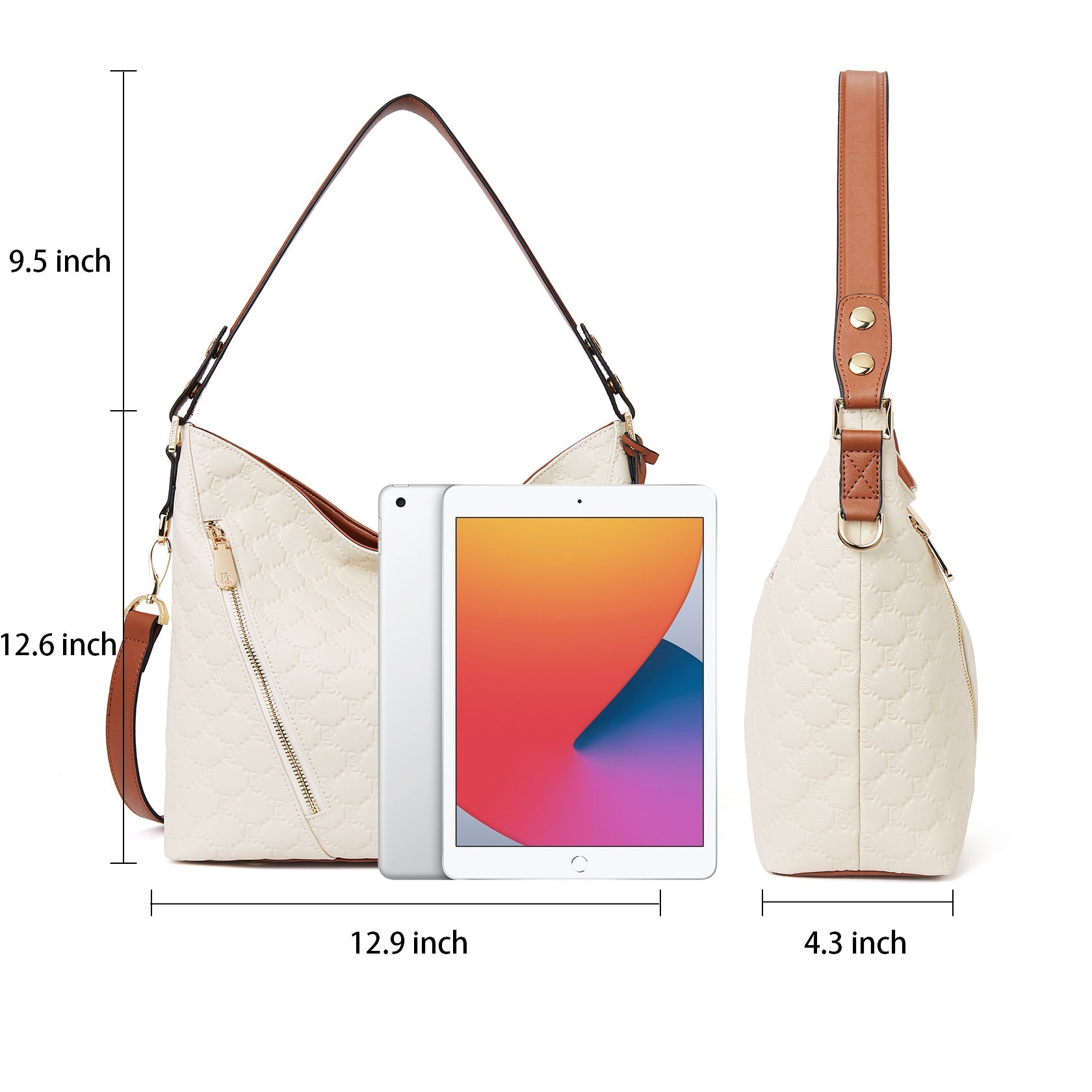 Kweli Luxurious Leather Shoulder Tote Bag - Handcrafted with Attention to Detail