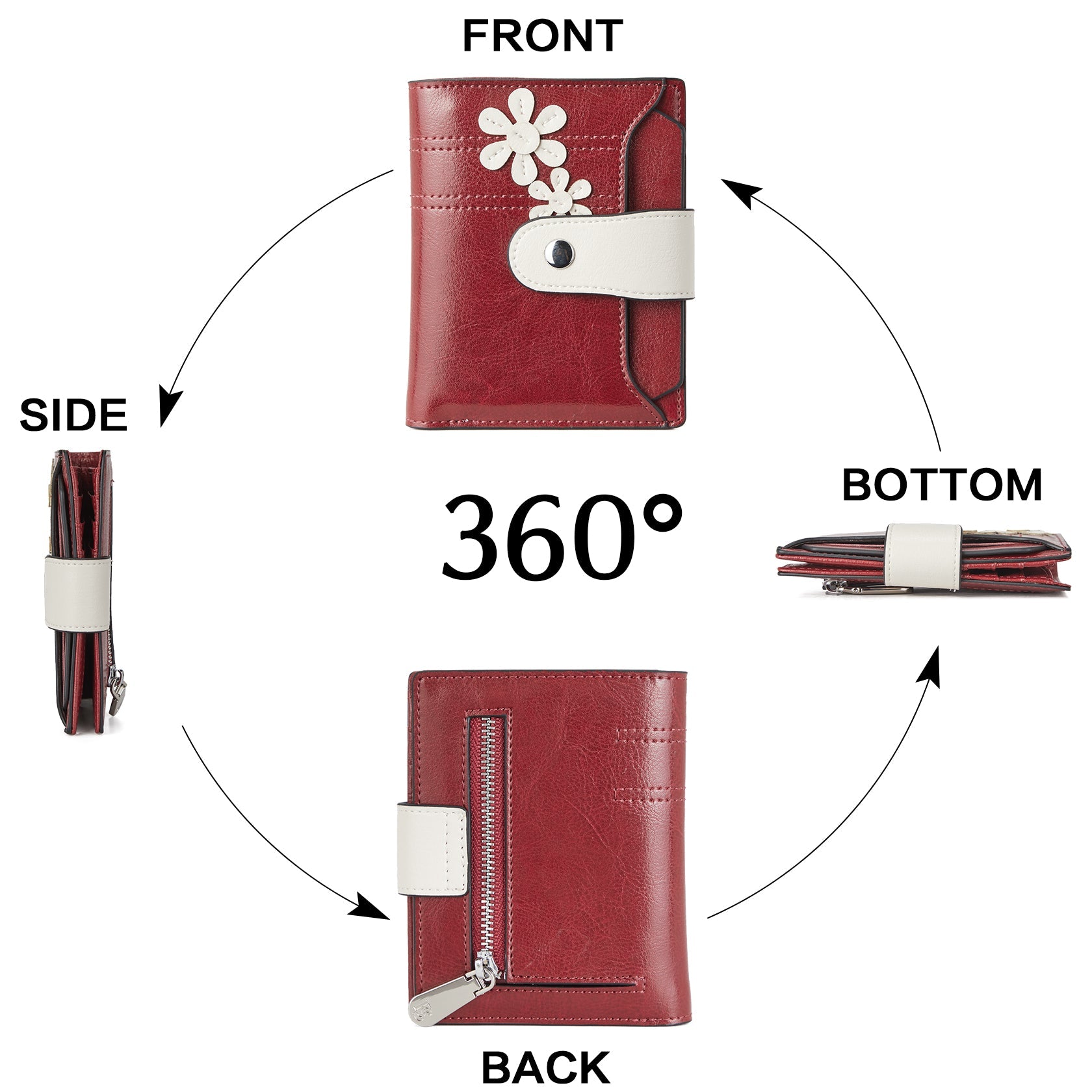 Luna RFID Genuine Leather Wallet