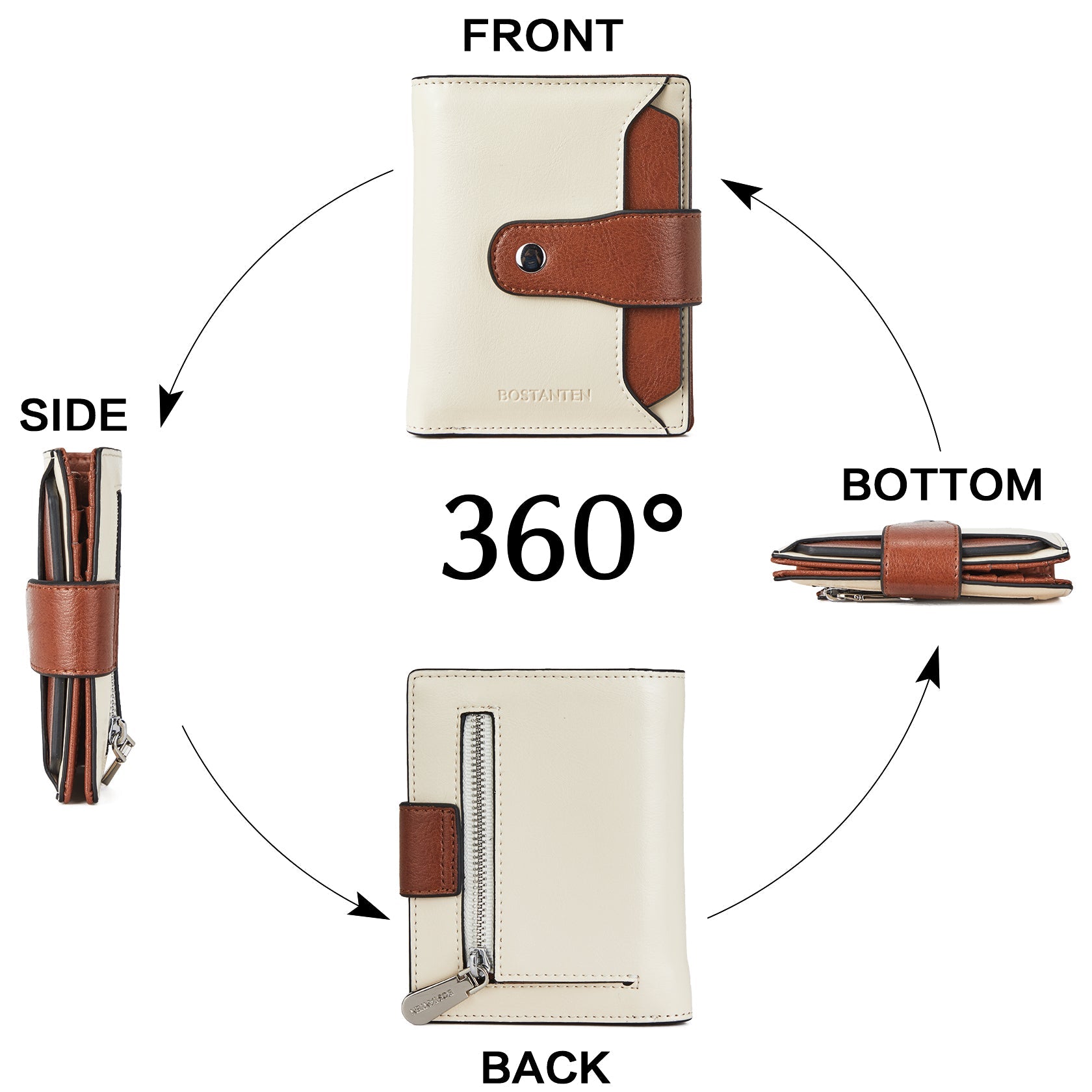 Luna RFID Genuine Leather Wallet