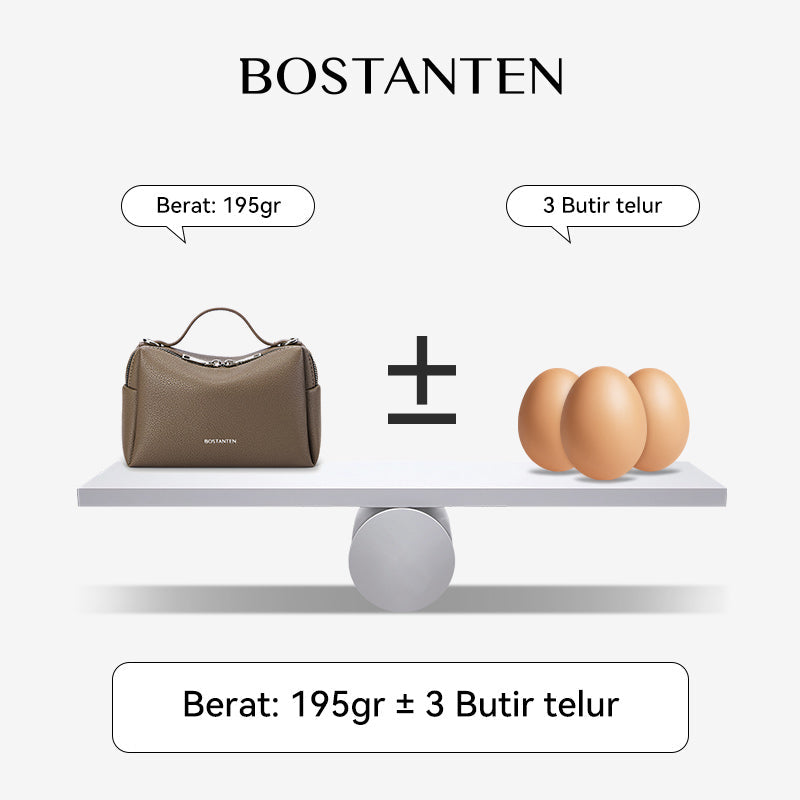 [Vanity Bag] BOSTANTEN Crossbody Bag Women's Premium Synthetic leather & Suede - Versatile 3in1 Handheld Crossbody Bag