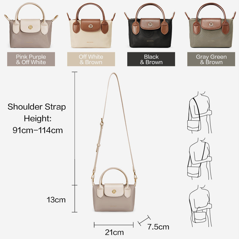 [Charli Bag] BOSTANTEN Bag Mini Canvas – Crossbody & Hand Women's