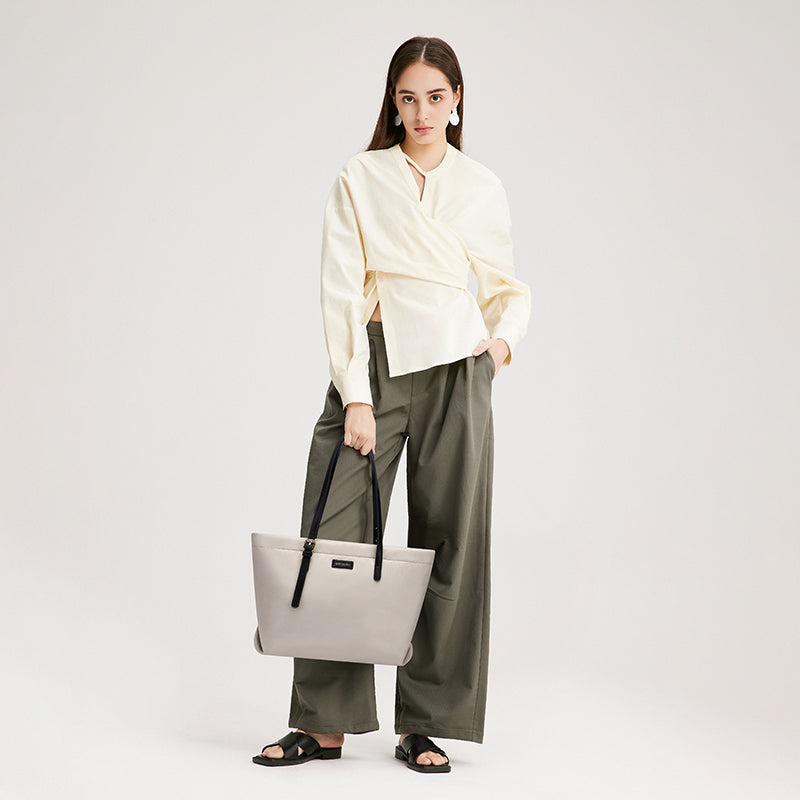 [Fanny Bag] BOSTANTEN Tote Bag Women's Large – Canvas & Synthetic leather