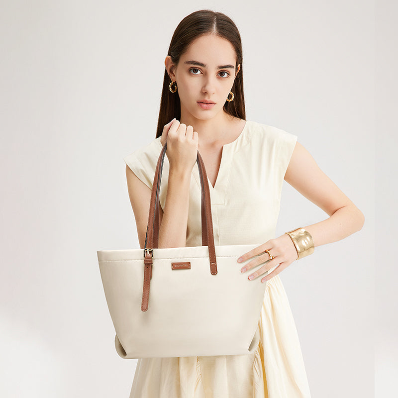 [Fanny Bag] BOSTANTEN Tote Bag Women's Large – Canvas & Synthetic leather