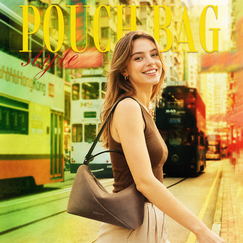 [Pouch Bag] BOSTANTEN Crossbody Bag Bag Women's Bag Woman's Fashion Bag Top Handle Bag