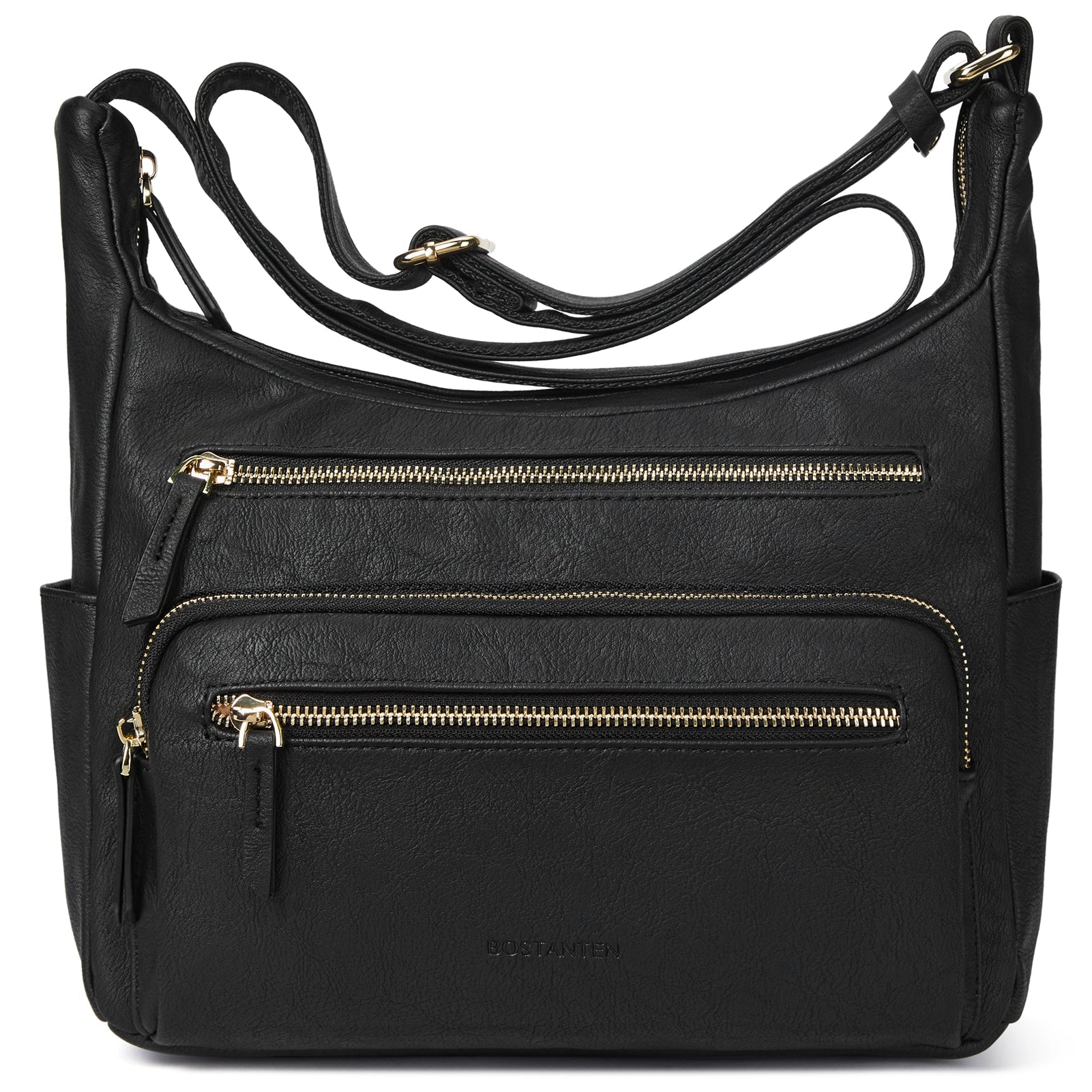 Evelyn Multi Pocket Shoulder Hobo Bag