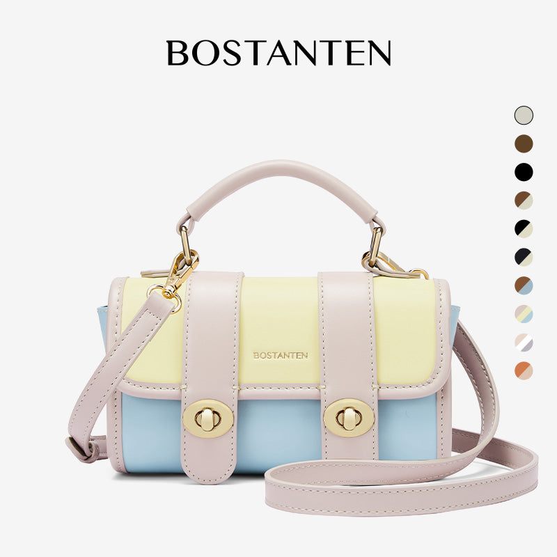 [Marsya Bag] BOSTANTEN Bag Women's 2 in 1 – Shoulder & Handbag Cambridge Style