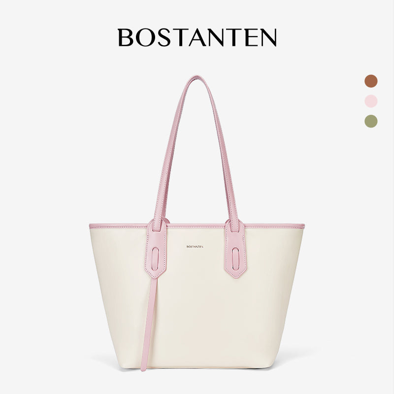 [Kayla Bag] BOSTANTEN Tote Bag Women's – Synthetic leather, For office & College, Style Simple