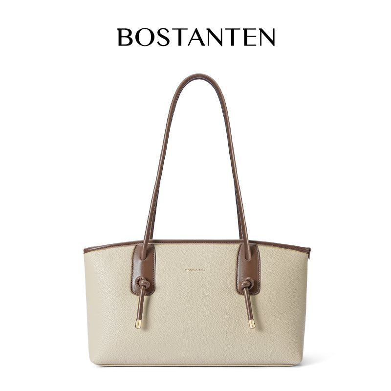 [Adele Bag] BOSTANTEN Tote Bag Stylish For Travel & Work - Fits a 14-inch Laptop
