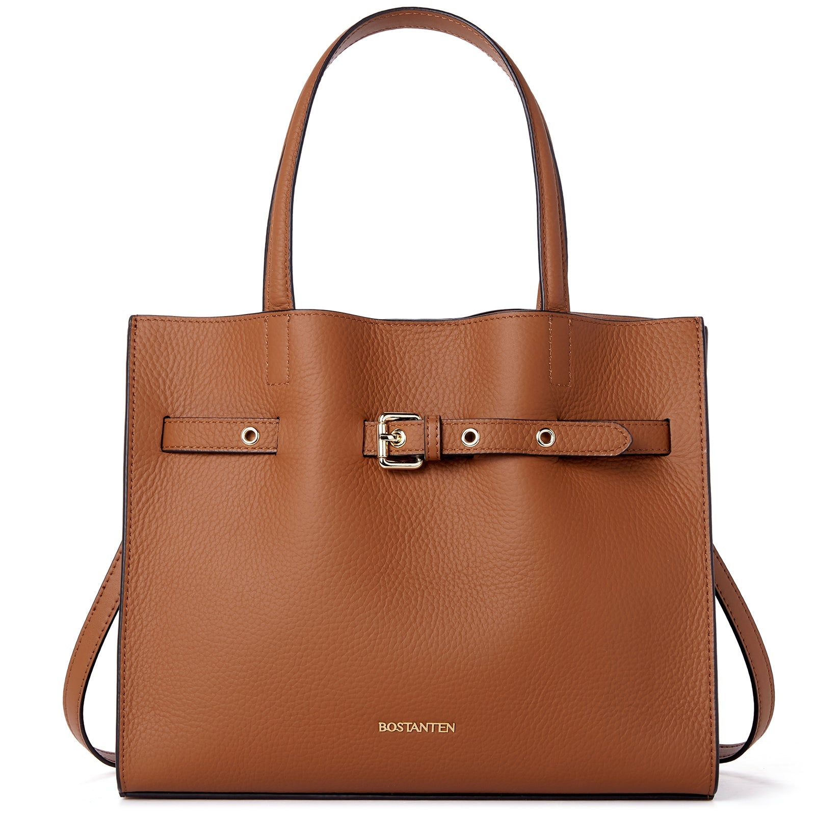BOSTANTEN Women Handbags Purses Leather Tote Bags Designer Fashion Top Handle Crossbody Bags with Zipper Pouch