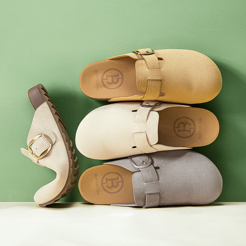 [Nut Pudding Shoes] BOSTANTEN Sandals Casual – Rubber sole Anti-Slip & Comfortable
