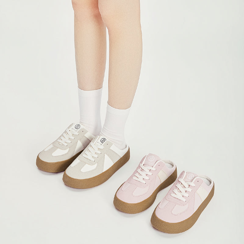 [Lazy Shoes] BOSTANTEN Slip-On Women's Training Sneakers