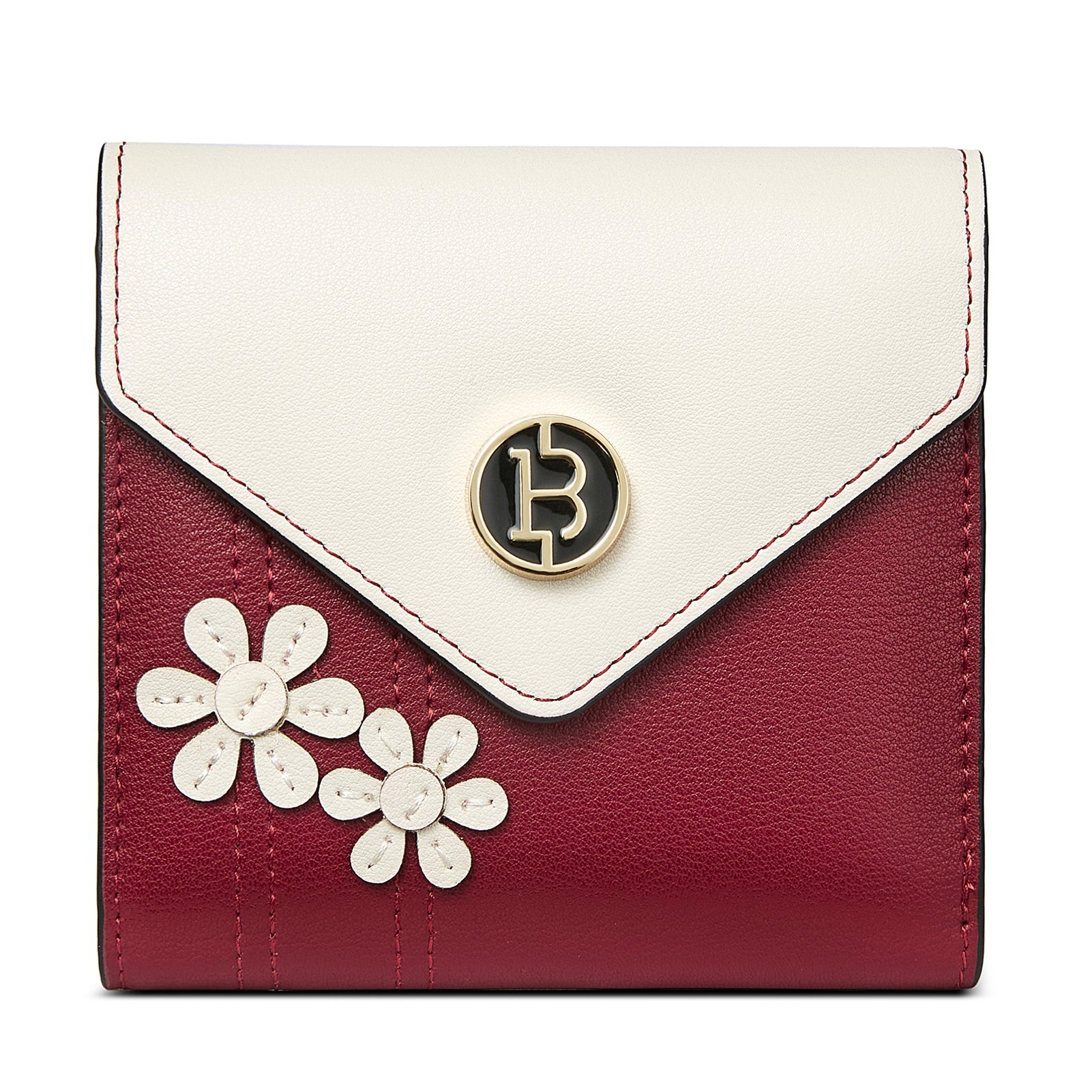 Rozenn Small Bifold Wallet with Card Case for Women in Leather