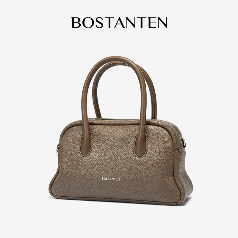 [Alma Bag] BOSTANTEN Crossbody Bag Women's Fabric Leather Suede Sling Bag Handbag Shoulder Bag
