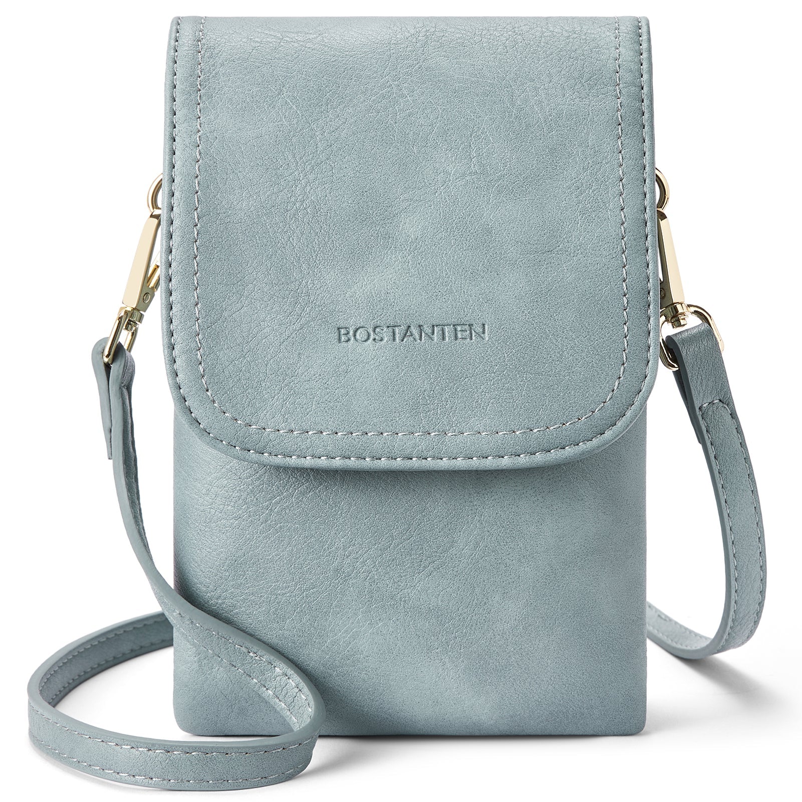 Evelyn Leather Crossbody Phone Wallet For Women —— Boudoir Style