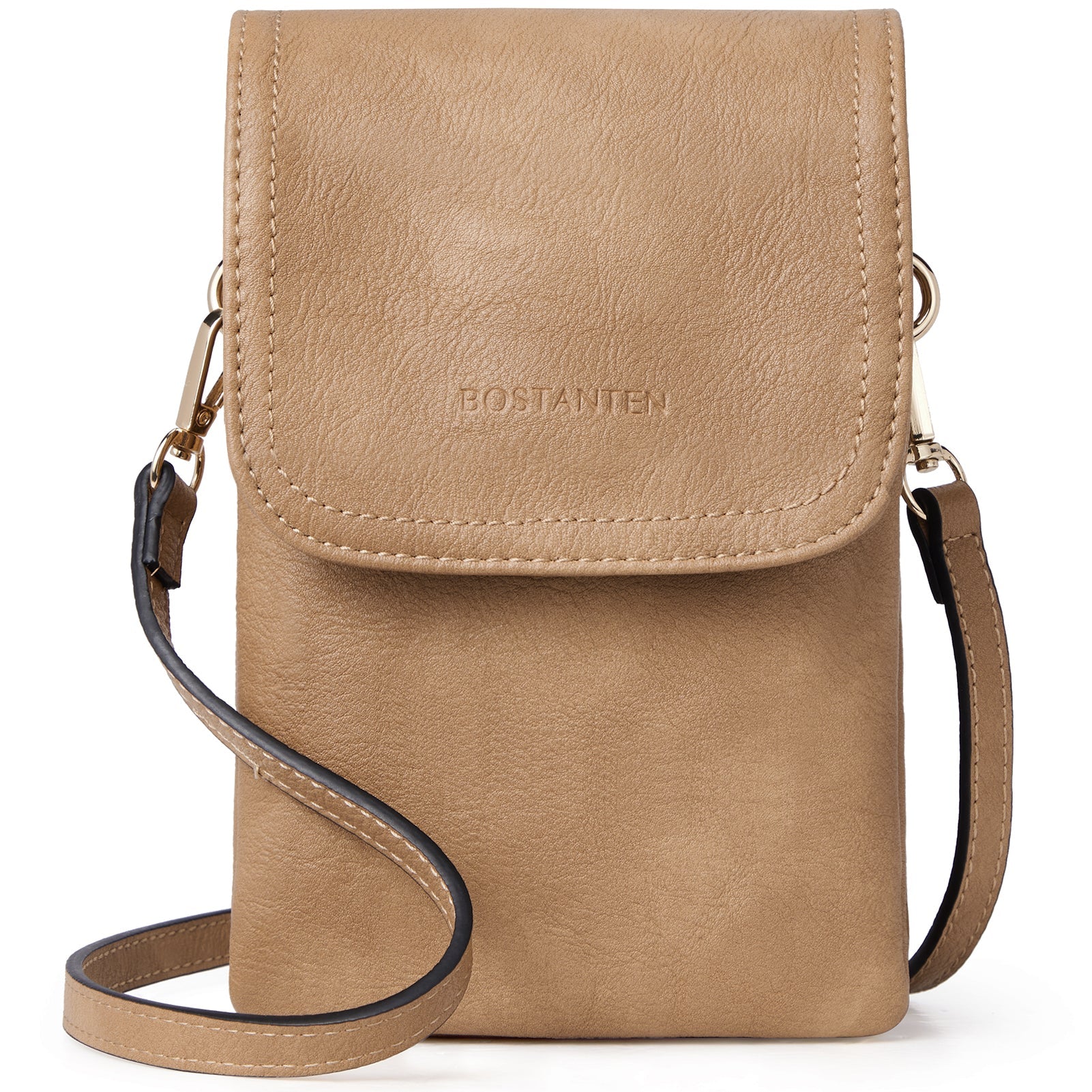Evelyn Leather Crossbody Phone Wallet For Women —— Boudoir Style