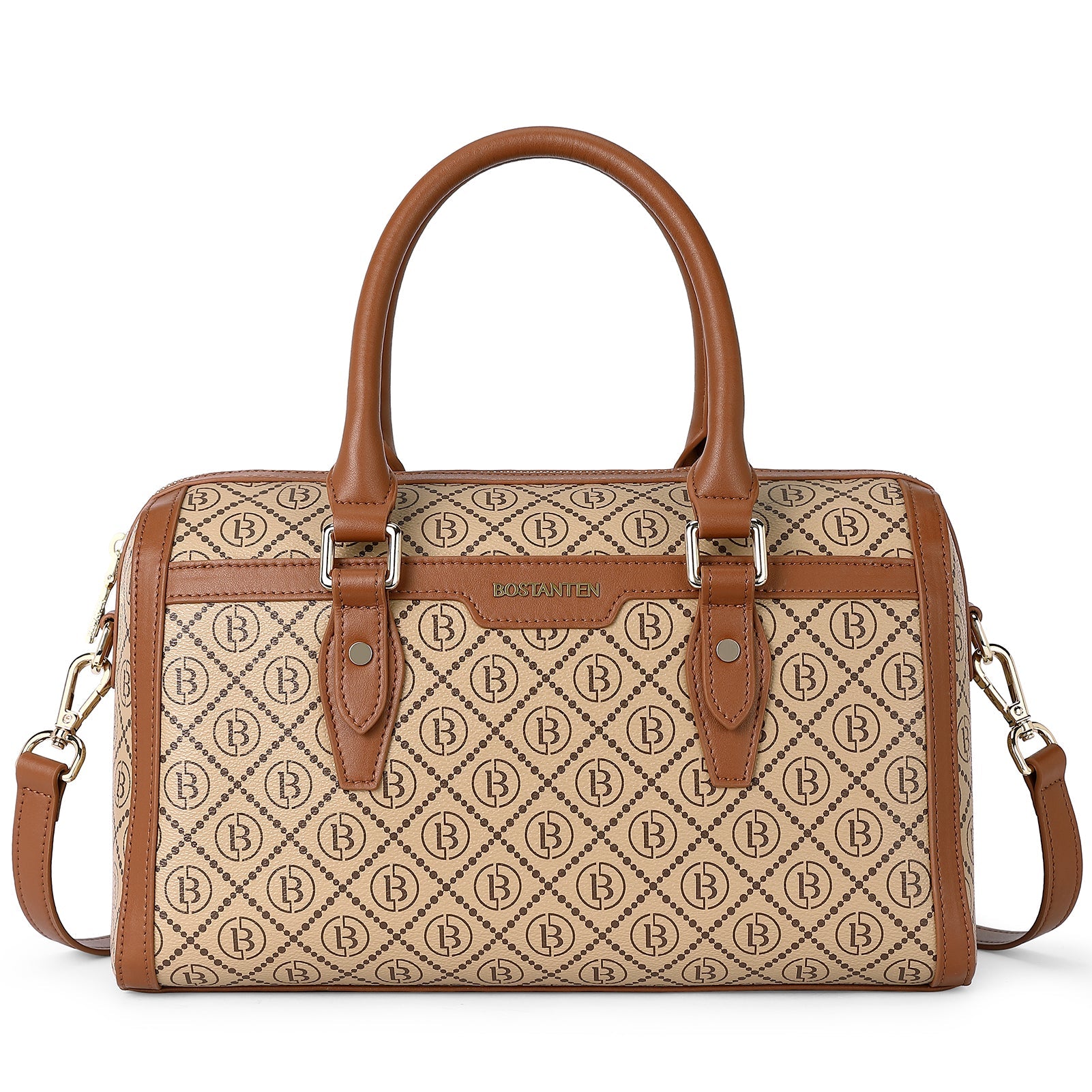 BOSTANTEN Womens Handbags Genuine Leather Designer Tote Bag Ladies Top Handle Crossbody Purse