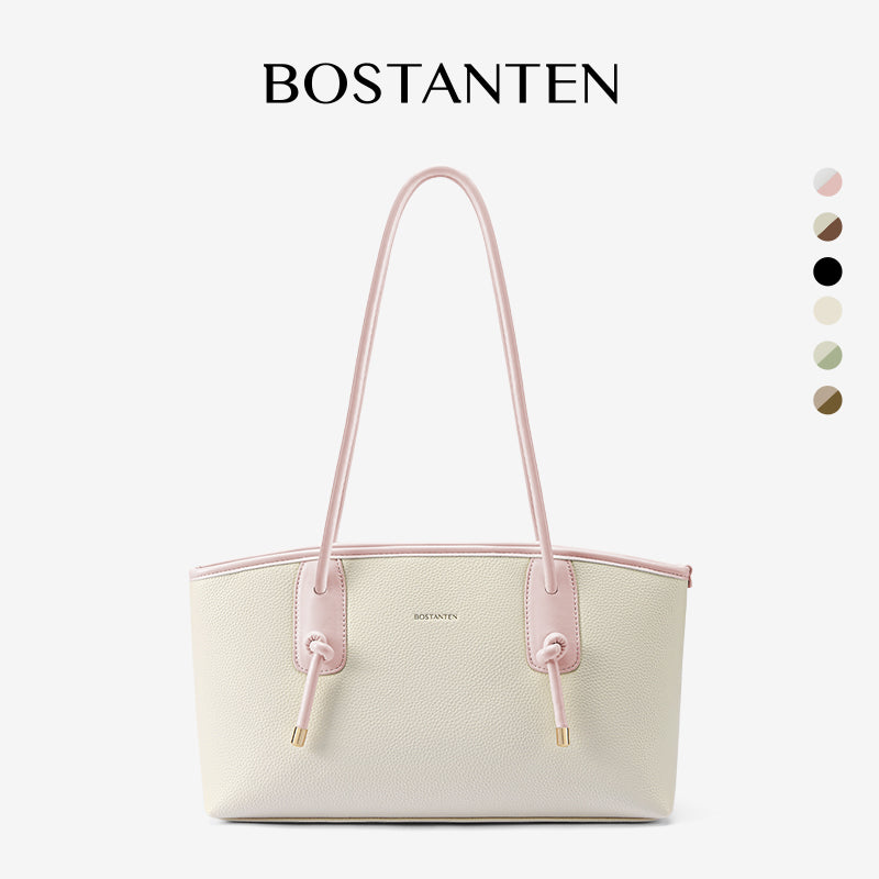 [Adele Bag] BOSTANTEN Tote Bag Stylish For Travel & Work - Fits a 14-inch Laptop