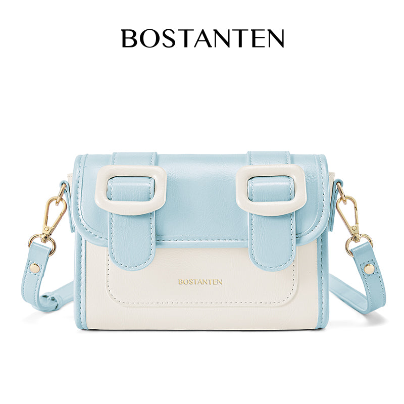 [Mini Ice Cream Bag] BOSTANTEN Bag Women's Mini Satchel Small Exquisite Versatile Waterproof Crossbody Bag Women's New 2025