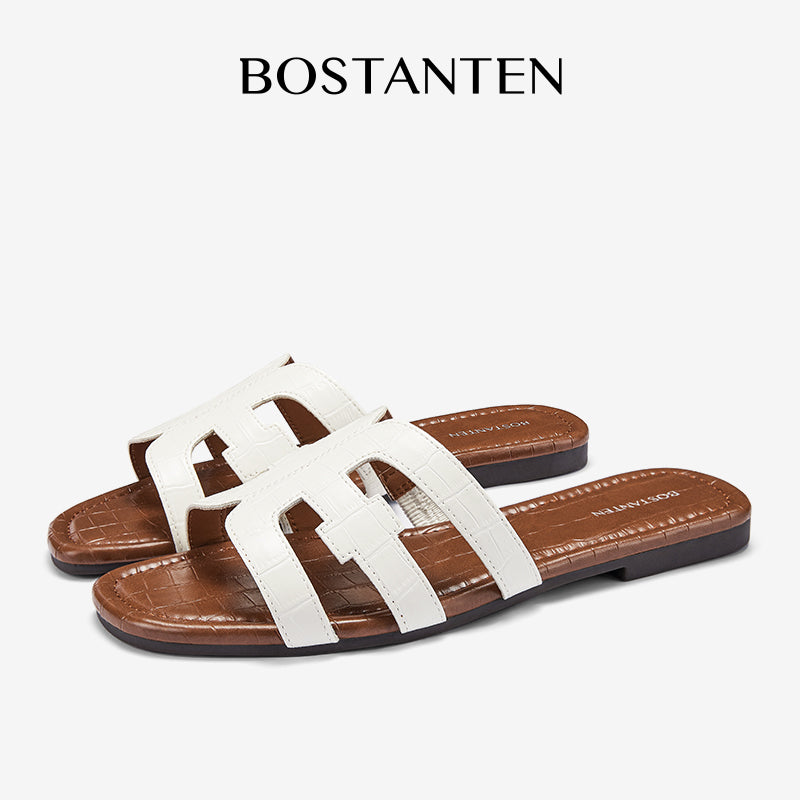 [Volcana Shoes]Bostanten Sandals Women's Sandals pantai berongga with ujung Open