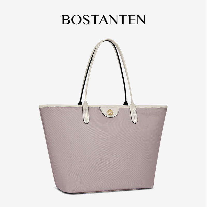 [Ashley Charles Bag] BOSTANTEN Tote Bag Women's – Bag Canvas Black White, can Tote & Shoulder