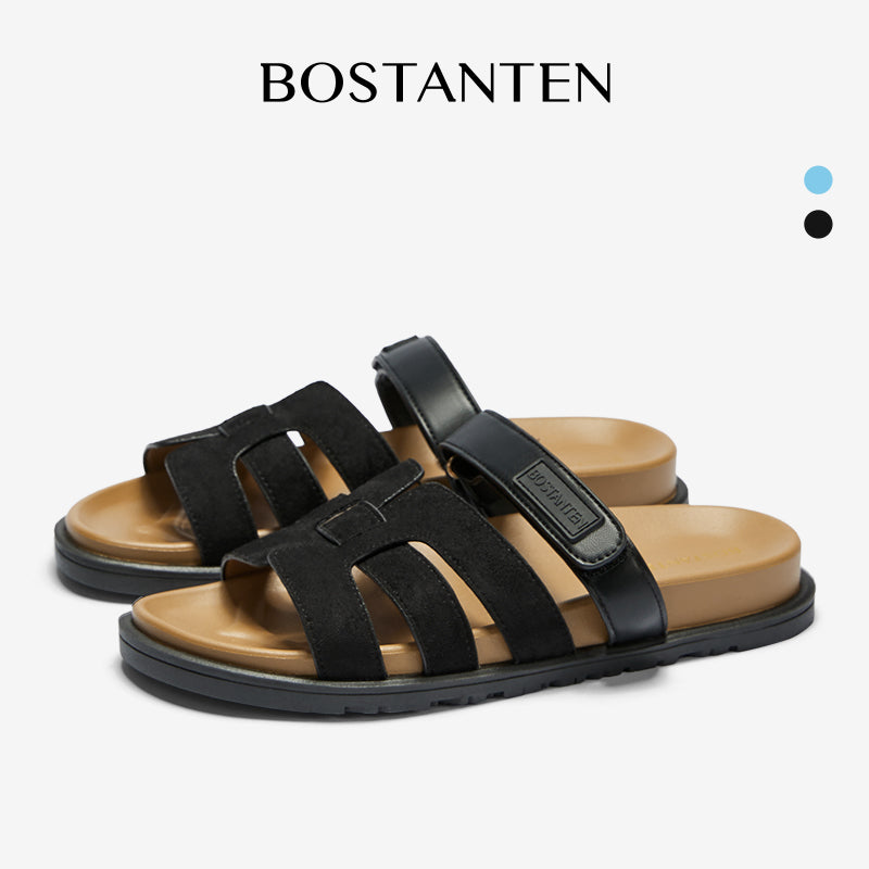 [Aethel shoes] BOSTANTEN Sandals Platform Stripe – Sole 2,7 cm
