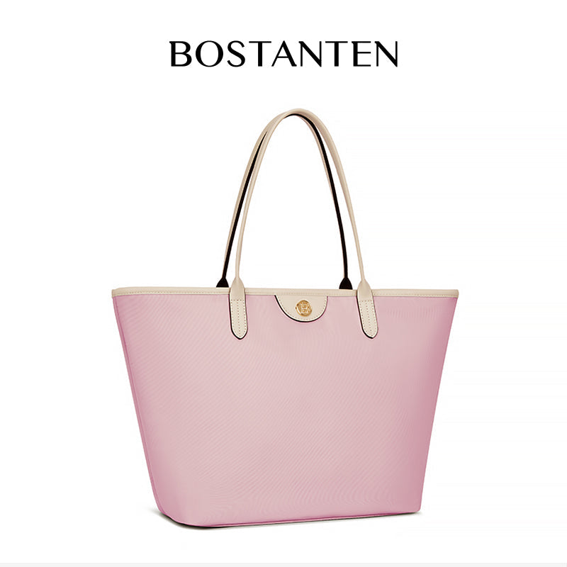 [Ashley Charles Bag] BOSTANTEN Tote Bag Women's – Bag Canvas Black White, can Tote & Shoulder