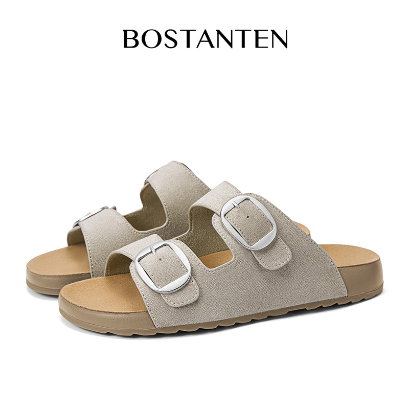 [Toast Shoes] BOSTANTEN Sandals Women's Half-Open Rubber sole Anti-slip