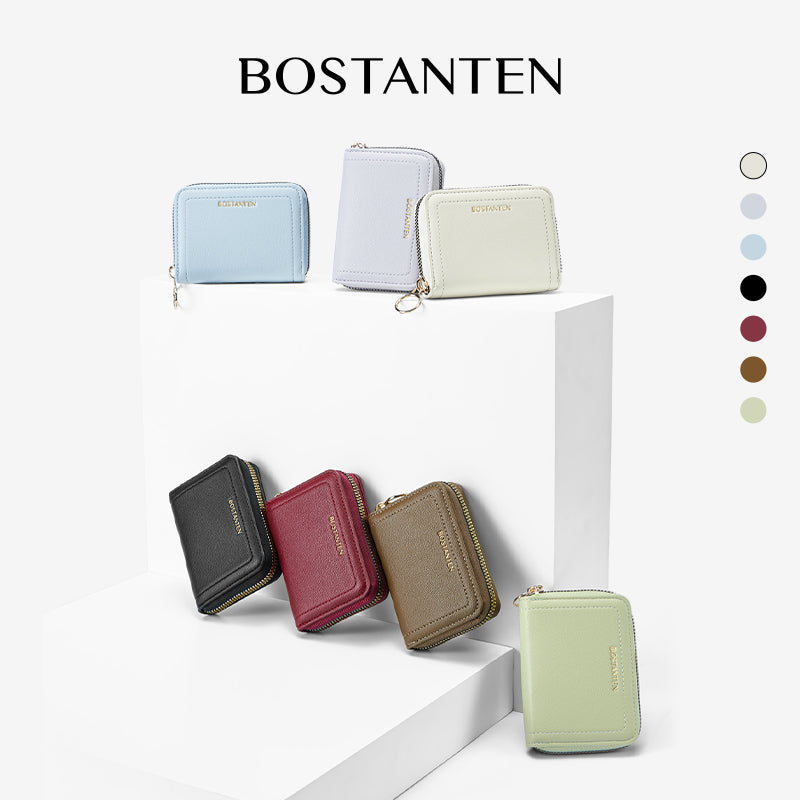 [Vallen Wallet] BOSTANTEN Small Wallet Women's 2 in 1 with strap Color Variatif
