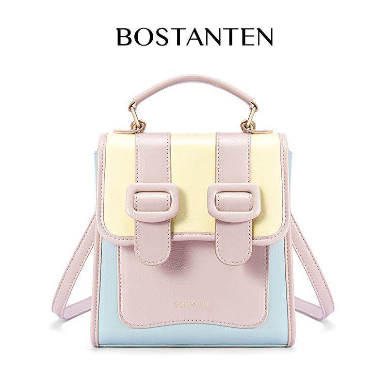 [Ice Cream Backpack] BOSTANTEN Backpack Women's Trendy Women's Backpack High-Quality Water resistant School Bag