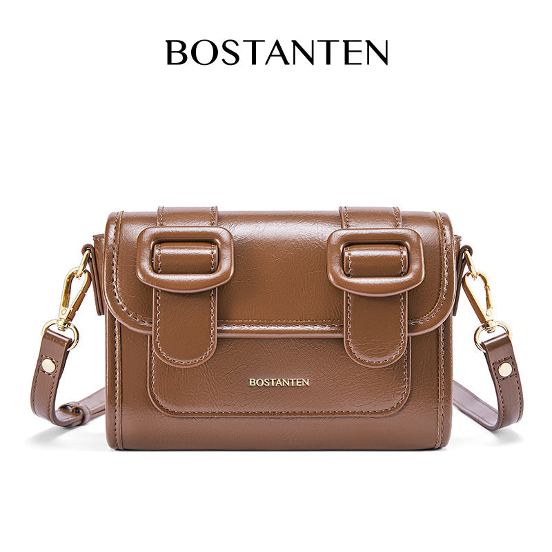 [Mini Ice Cream Bag] BOSTANTEN Bag Women's Mini Satchel Small Exquisite Versatile Waterproof Crossbody Bag Women's New 2025