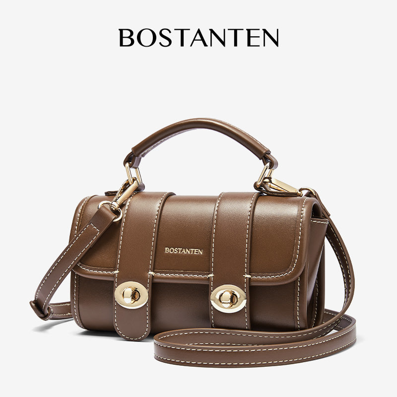 [Marsya Bag] BOSTANTEN Bag Women's 2 in 1 – Shoulder & Handbag Cambridge Style