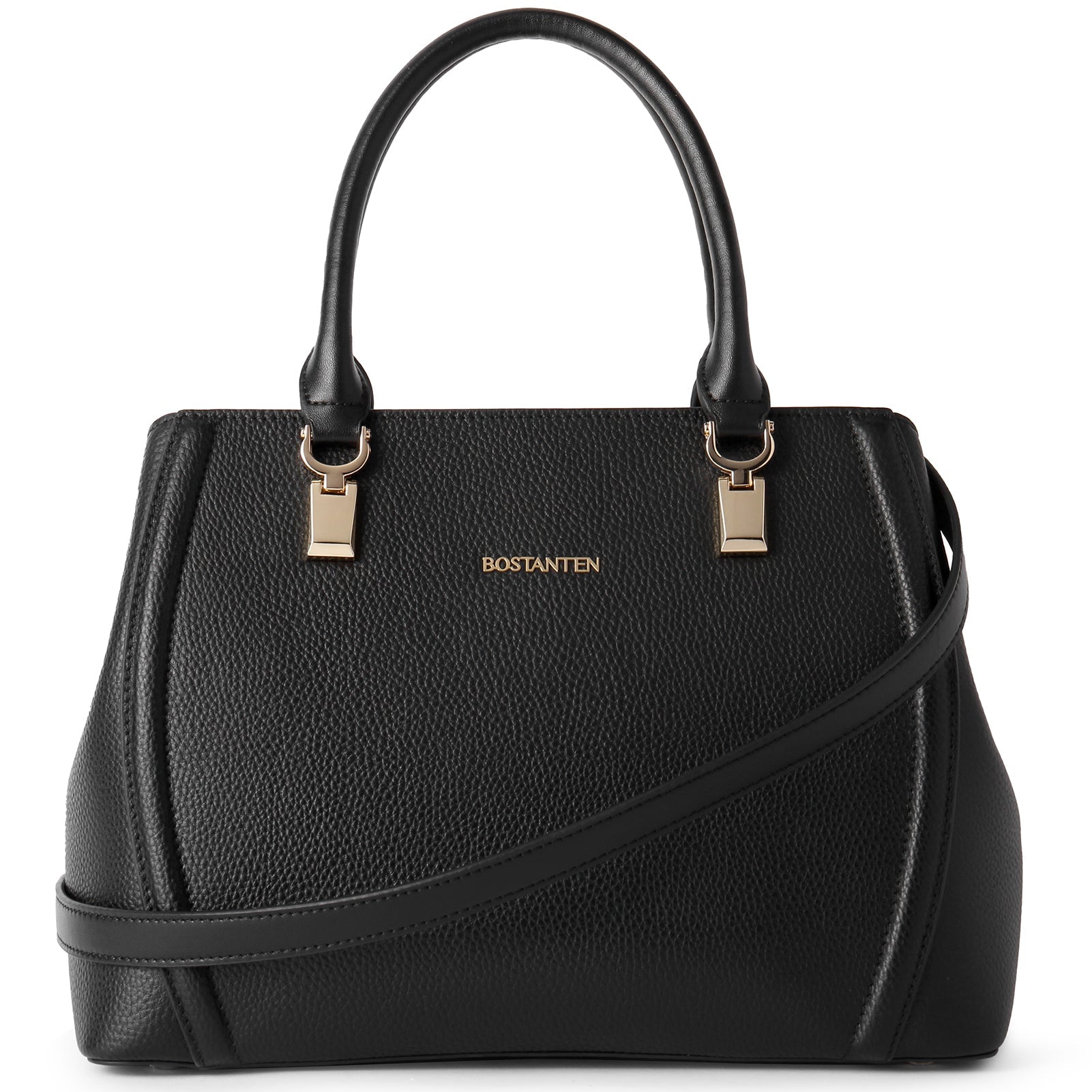 BOSTANTEN Women Leather Handbag Designer Top Handle Satchel Shoulder Bag Crossbody Purses