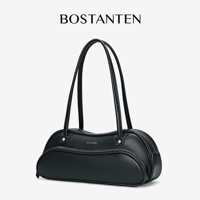 [Bobo Bag] BOSTANTEN Handbag Women's Fashion New Shoulder Bag Bag Bowling Design