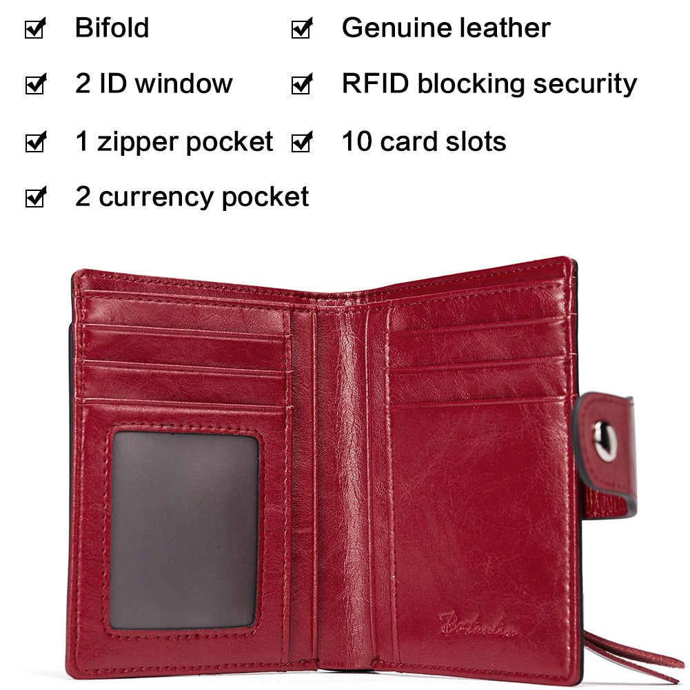 Luna RFID Genuine Leather Wallet