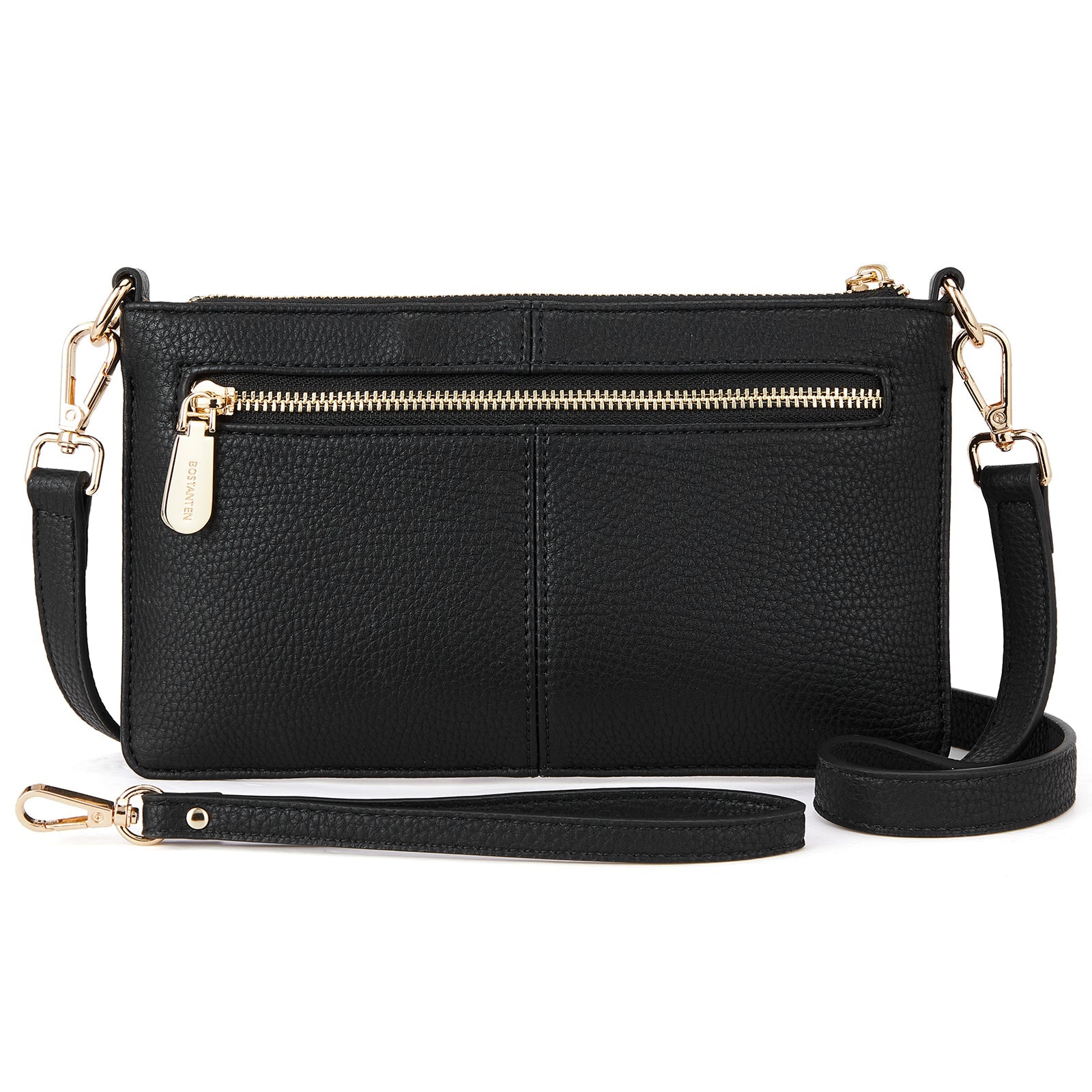 Nola Chic and Convenient - The Wristlet Clutch Purse-Black