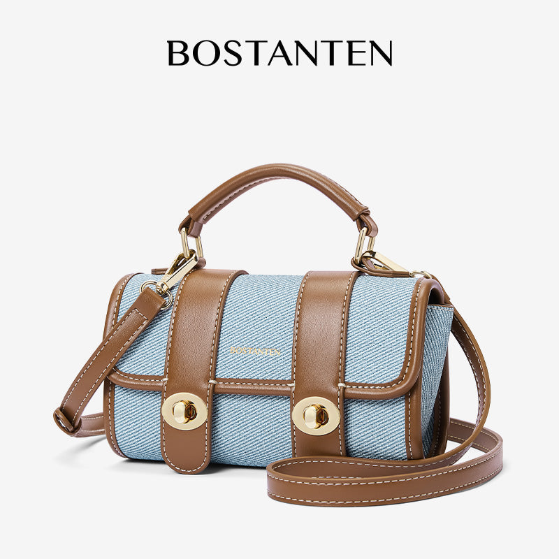 [Marsya Bag] BOSTANTEN Bag Women's 2 in 1 – Shoulder & Handbag Cambridge Style