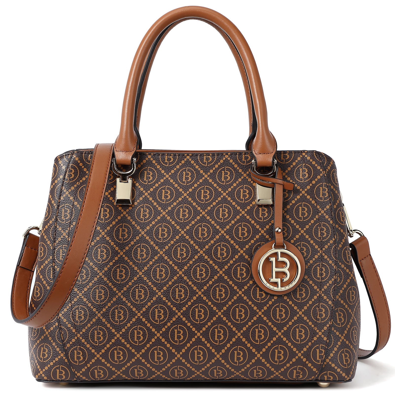 BOSTANTEN Women Leather Handbag Designer Top Handle Satchel Shoulder Bag Crossbody Purses