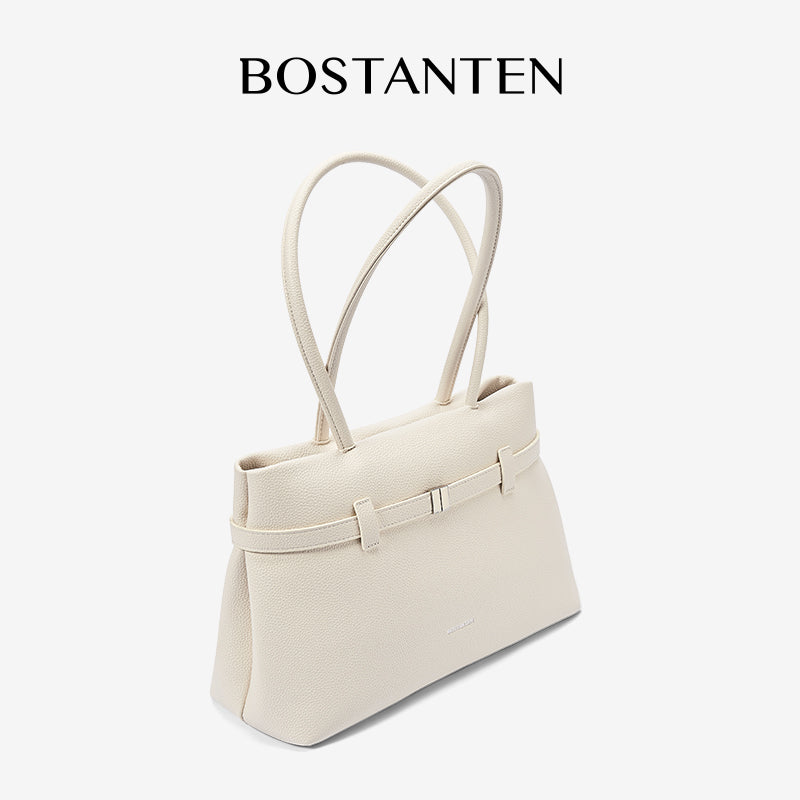 [Lock Tote bag] BOSTANTEN Tote bag PU leather Crossbody Bag Handbag Women's Korean Style Tote bag Women's