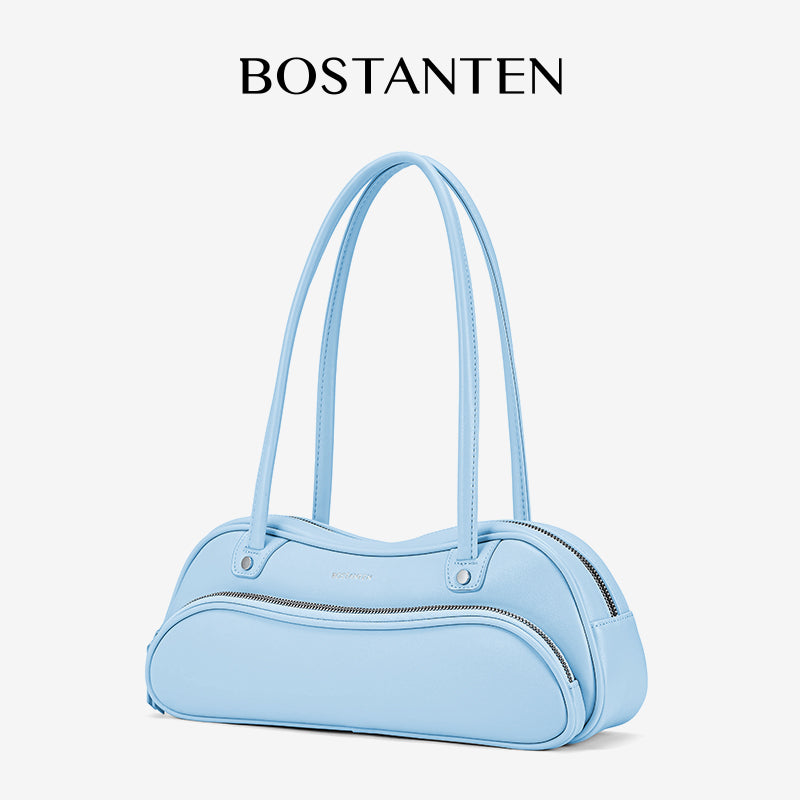[Bobo Bag] BOSTANTEN Handbag Women's Fashion New Shoulder Bag Bag Bowling Design