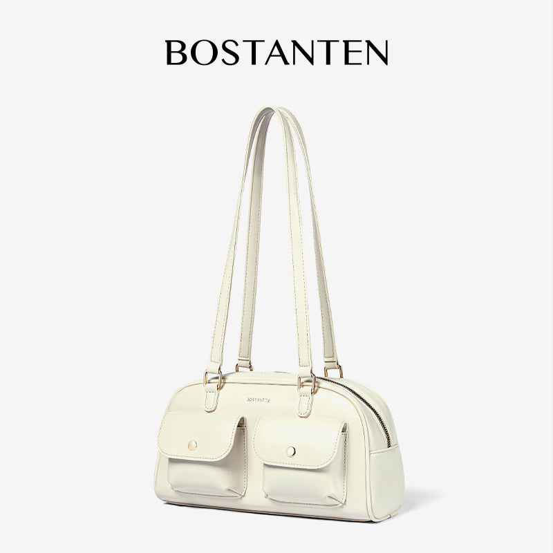 [Cassey Bag] BOSTANTEN Bag Women's – Handbag, Crossbody & Shoulder Bag with Slot Telepon & Headphone