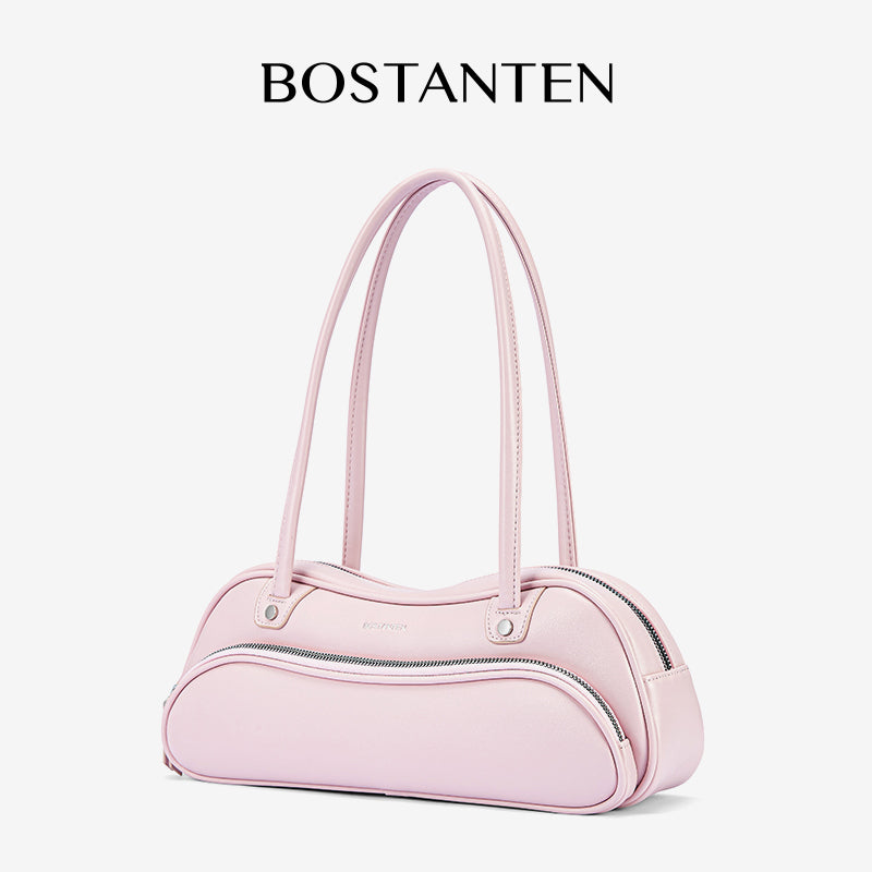 [Bobo Bag] BOSTANTEN Handbag Women's Fashion New Shoulder Bag Bag Bowling Design