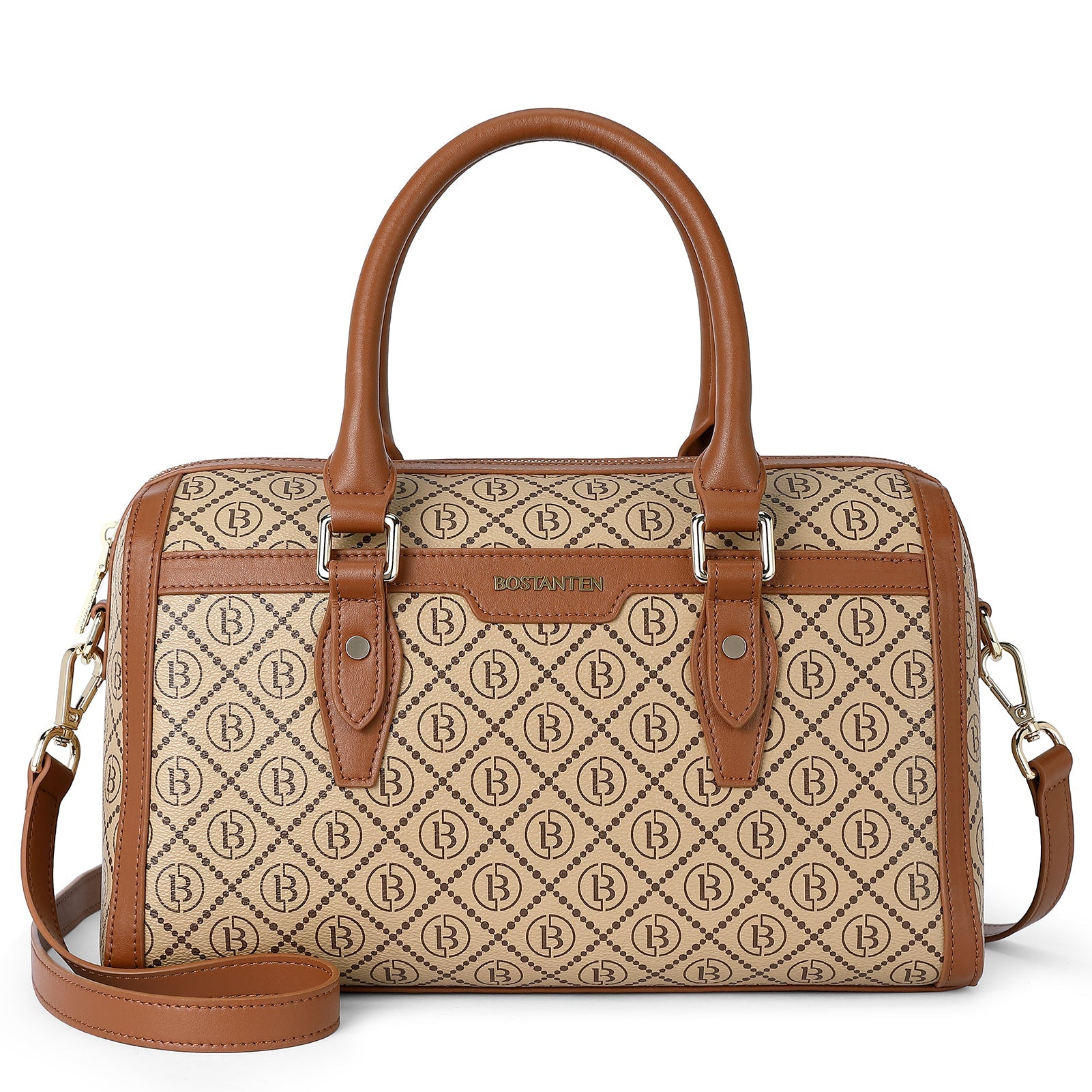 BOSTANTEN Womens Handbags Genuine Leather Designer Tote Bag Ladies Top Handle Crossbody Purse
