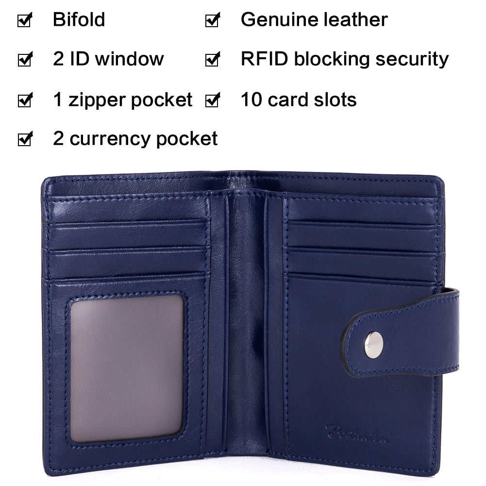 Luna RFID Genuine Leather Wallet