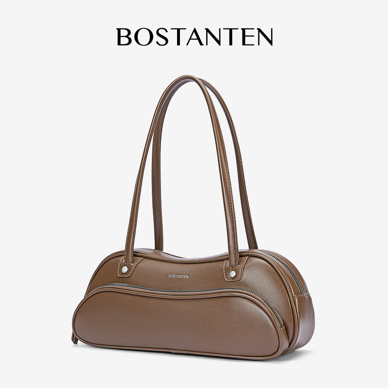 [Bobo Bag] BOSTANTEN Handbag Women's Fashion New Shoulder Bag Bag Bowling Design