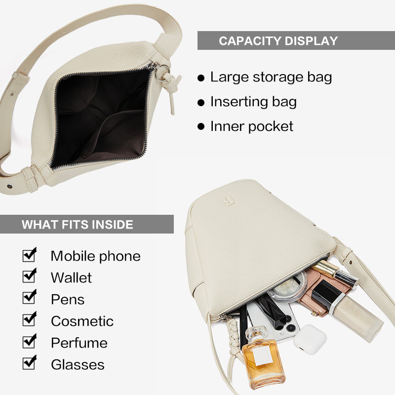 [Kalea Bag] BOSTANTEN Bag Women's 3 in 1 – Crossbody & Shoulder Bag