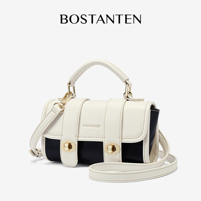 [Marsya Bag] BOSTANTEN Bag Women's 2 in 1 – Shoulder & Handbag Cambridge Style