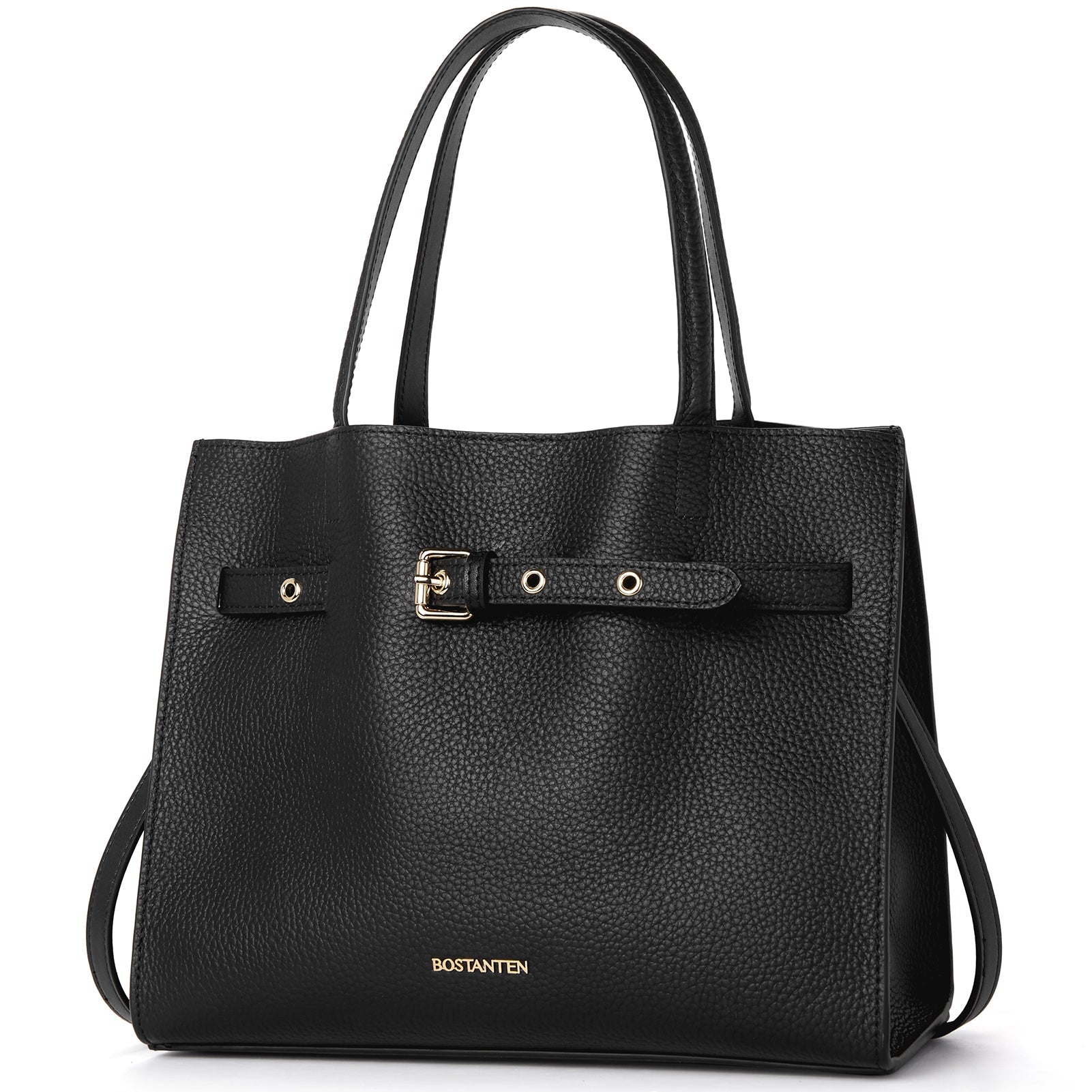 BOSTANTEN Women Handbags Purses Leather Tote Bags Designer Fashion Top Handle Crossbody Bags with Zipper Pouch