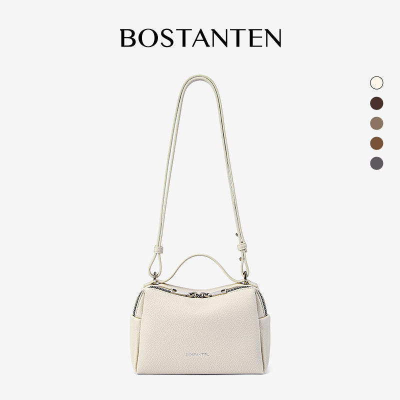 [Vanity Bag] BOSTANTEN Crossbody Bag Women's Premium Synthetic leather & Suede - Versatile 3in1 Handheld Crossbody Bag