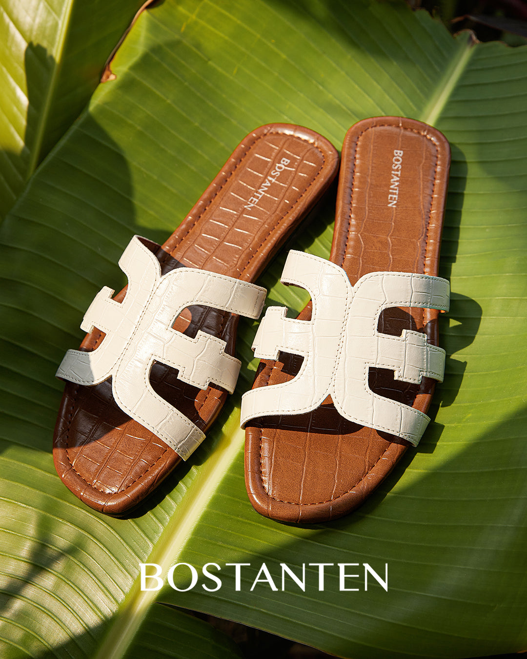 [Volcana Shoes]Bostanten Sandals Women's Sandals pantai berongga with ujung Open