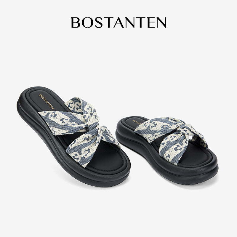 Bostanten Jelly Wedges – Sandals Slip-On Women's EVA Premium, Comfortable & Elegant